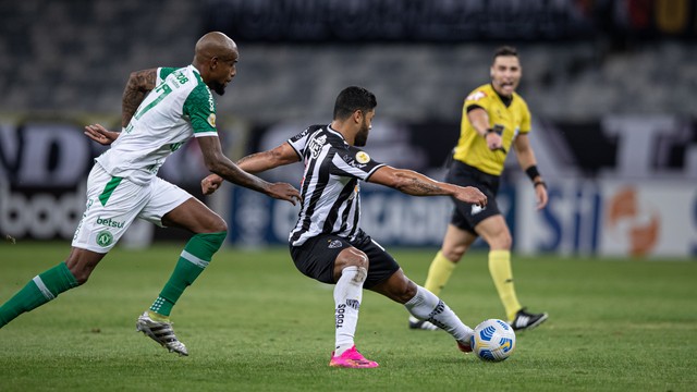 Atlético-MG e Chapecoense ficaram no 1 a 1 – Foto: Pedro Souza / Atlético-MG