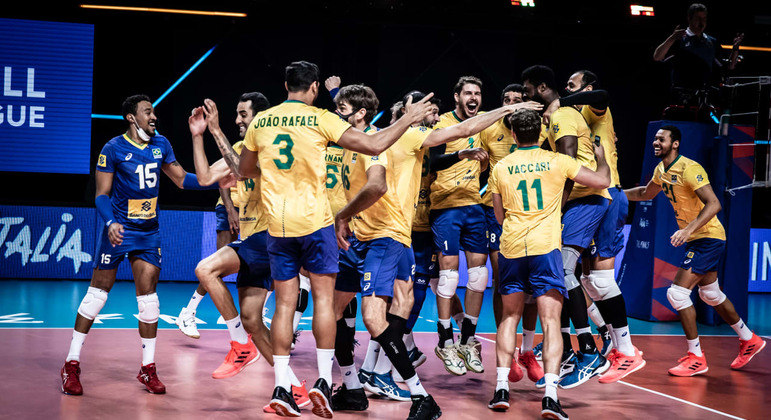 Vôlei: Itália supera Brasil e leva título inédito na Liga das Nações