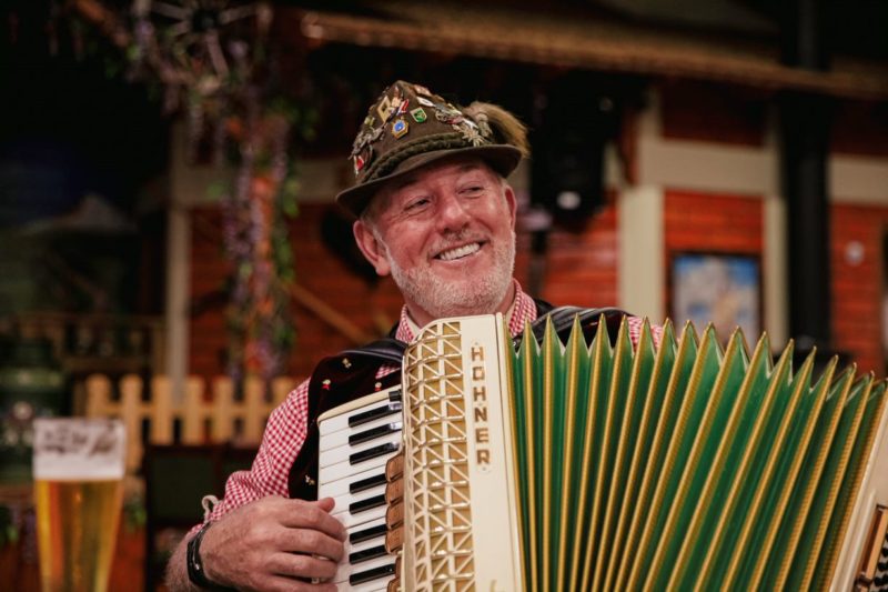 Em Treze Tílias é comum que os moradores toquem ao menos um instrumento musical – Foto: Agência Somenzi