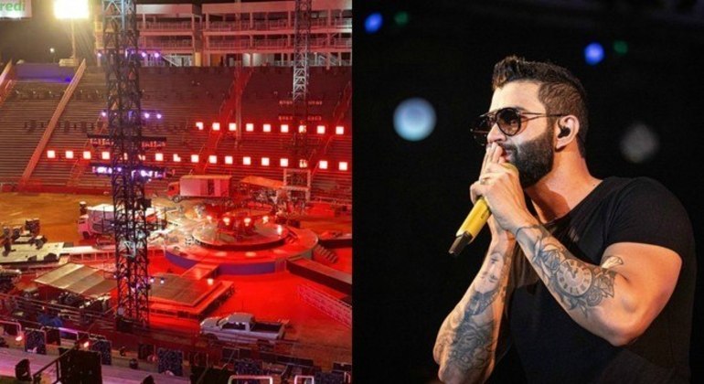 Um dos grandes destaques foi a participação do cantor na versão online da Festa do Peão de Barretos. Segundo a colunista Keila Jimenez, do R7, estima-se que o sertanejo recebeu cerca de R$ 5 milhões só com a apresentação, em agosto de 2020 – Foto: Reprodução/Instagram