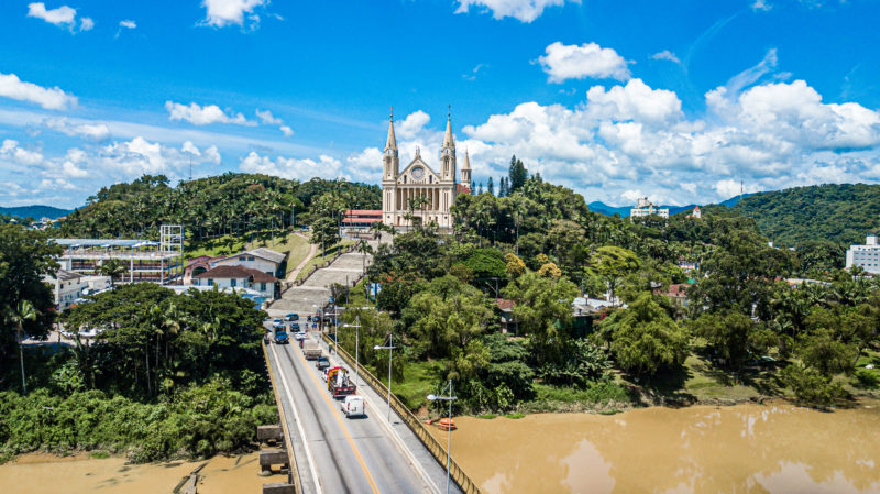 Gaspar está entre as cidades que não contabilizaram mortes por Covid-19 na última semana – Foto Guilherme Spengler/Divulgação/ND