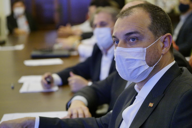 Governador aguarda a contraprova do exame para confirmar se realmente houve a reinfecção – Foto: Secom/Divulgação