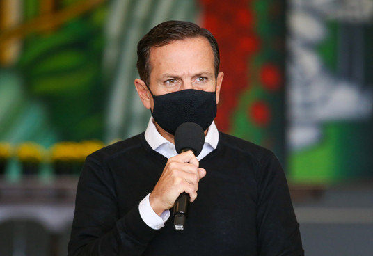 Doria prometeu vacinar todos os adultos do Estado de SP até 31 de outubro deste ano – Foto: Governo do Estado de SP/Divulgação