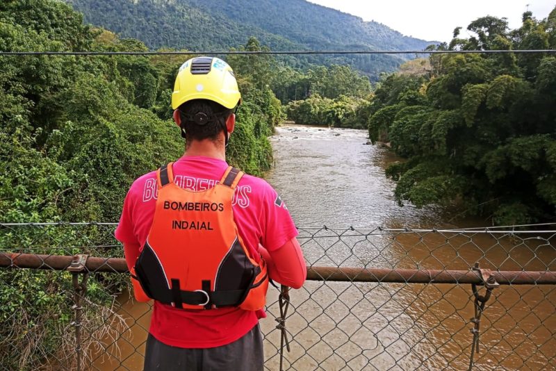 Morador de SC que pulou em rio para salvar pato segue desaparecido – Foto: Divulga&ccedil;&atilde;o/CBVU