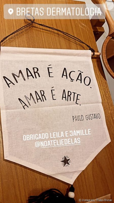 Viúvo de Paulo Gustavo mostra homenagem para comediante Viúvo de Paulo Gustavo mostra homenagem para comediante