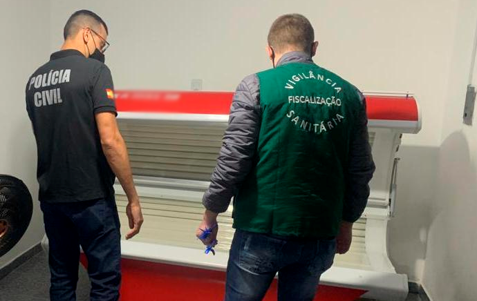 Estabelecimento de estética foi interditado nesta quarta (23) -