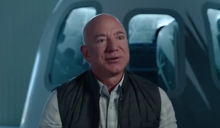Jeff Bezos anunciou a viagem para o espaço no dia 20 de julho deste ano – Foto: Reprodução/ Instagram