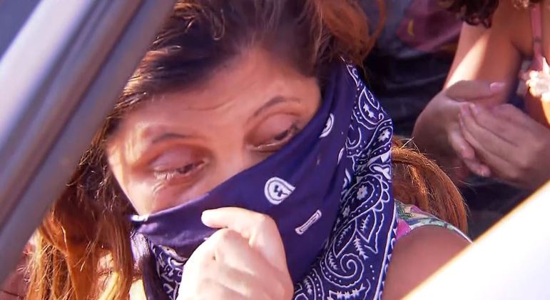 Jorlene Costa, com medo do serial killer, dorme há dois dias dentro do carro – Foto: Divulgação/ND