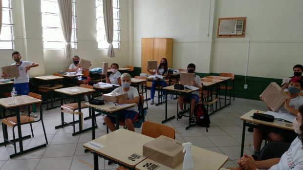 Salário dos professores vai aumentar em Santa Catarina – Foto: SED/Divulgação/ND