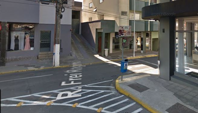 Crime ocorreu no início da tarde desta quarta-feira (15) na rua Frei Rogério, em Lages – Foto: Reprodução/Google Street View