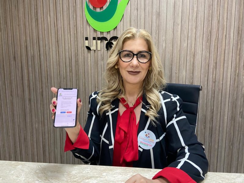 Luciane Ceretta entra para a história da Unesc com a maior votação. – Foto: Divulgação