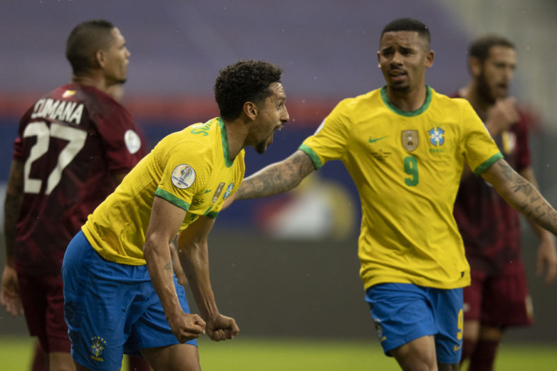 Marquinhos e Gabriel Jesus integram elenco mais caro da Copa Am&eacute;rica- Foto: Lucas Figueiredo/CBF