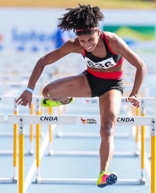 Micaela Mello, de São José, muito próxima de conquistar índice olímpico e ir aos Jogos – Foto: Wagner Carmo/CBAt/divulgação