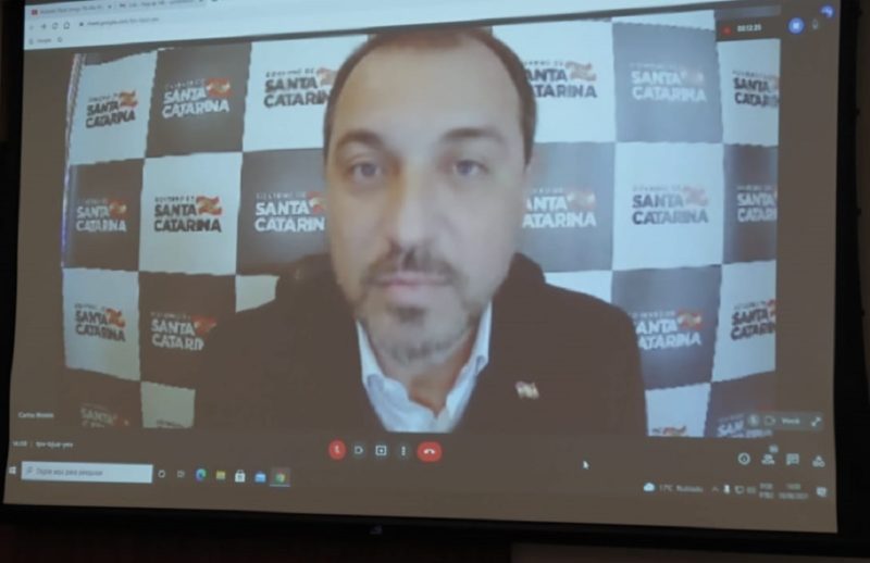 Carlos Moisés concedeu entrevista a jornalistas do Grupo ND – Foto: ND