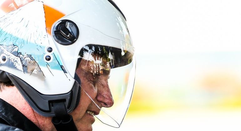 Motociata ser&aacute; a terceira que Bolsonaro participa em menos de um m&ecirc;s – Foto: Marcello Casal Jr./ Ag&ecirc;ncia Brasil/ND