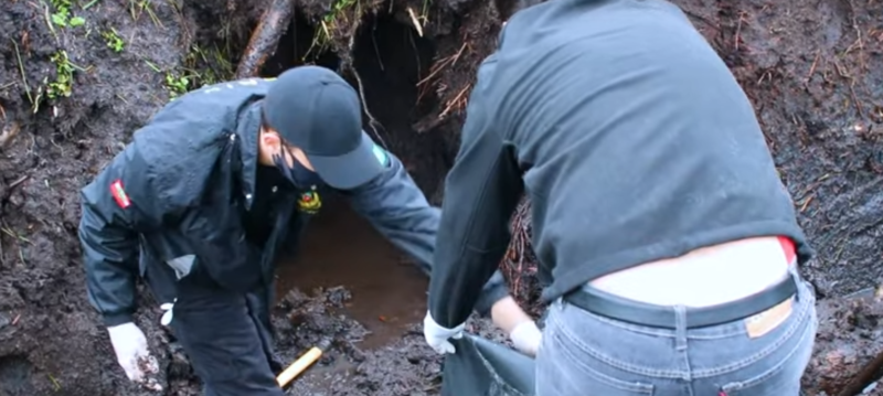 Ossada foi retirada pelo IGP nesta segunda-feira