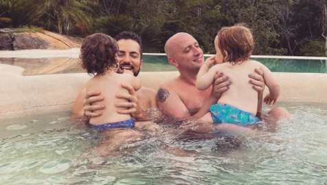 Paulo Gustavo e o marido recorreram à barriga de aluguel nos Estados Unidos – Foto: Instagram/Reprodução/ND