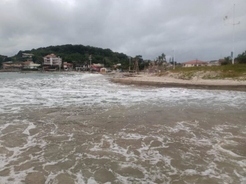 Há risco de mar agitado – Foto: Reprodução/Redes sociais/Walter João Jorge Junior