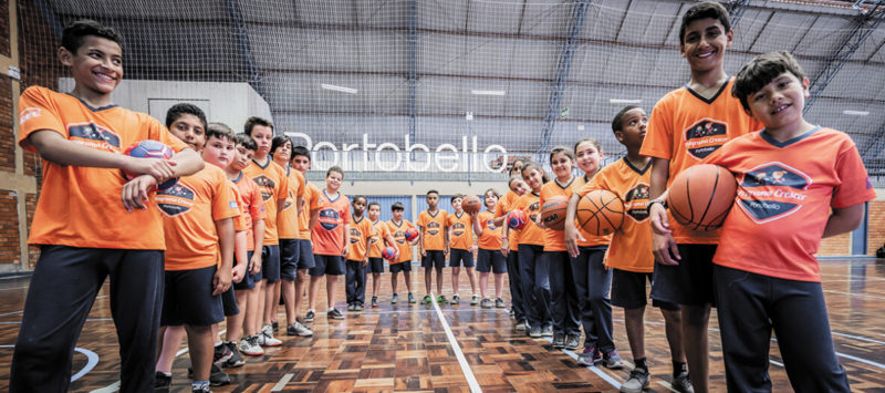 Programa Crescer oferece programação de esporte e atividades educacionais à comunidade tijuquense – Foto: Portobello/Divulgação/ND