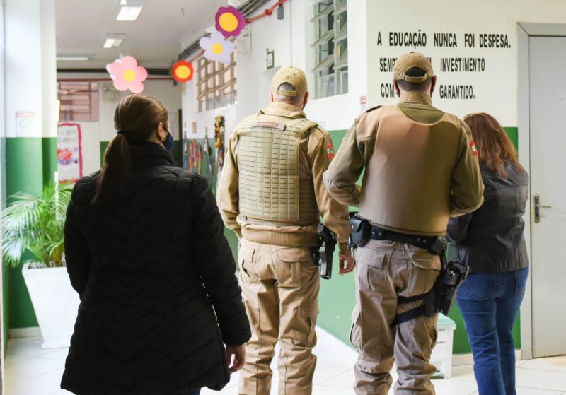 PMSC integrará câmeras escolares em escolas do estado com seu Centro de Inteligência