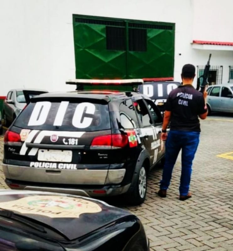 Crime aconteceu na manhã de terça-feira (1º) e suspeito foi preso durante a tarde – Foto: Polícia Civil/Divulgação