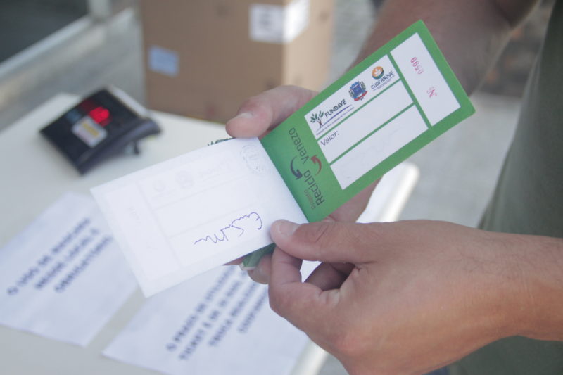 Projeto Recicla Veneza &eacute; exemplo de incentivo &agrave; reciclagem do lixo – Foto: Lucas Sabino/Divulga&ccedil;&atilde;o