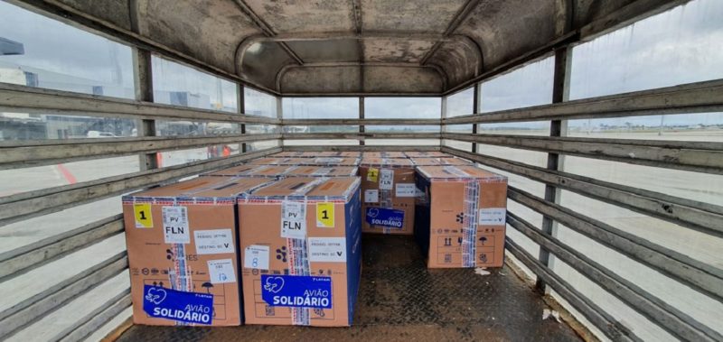 Santa Catarina recebeu nesta quinta a maior remessa de vacinas da Pfizer at&eacute; o momento – Foto: Divulga&ccedil;&atilde;o/Dive