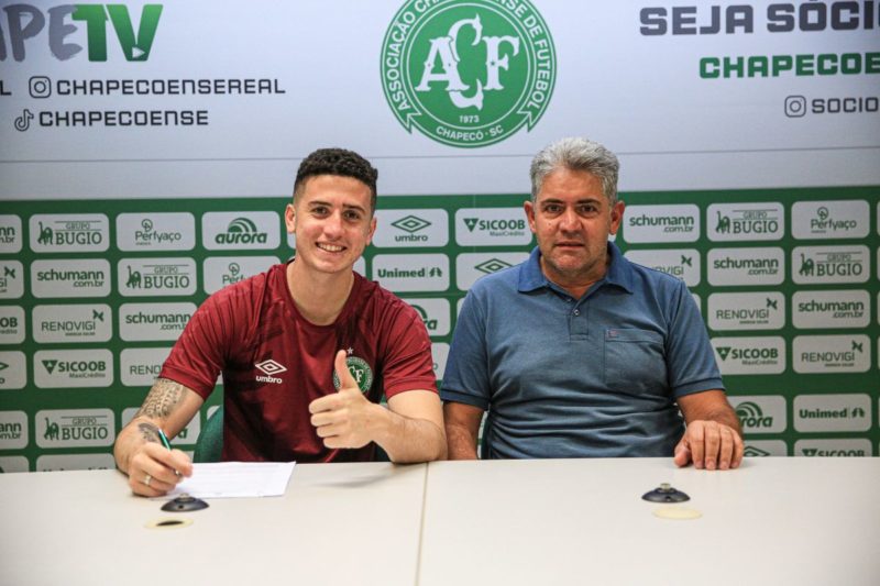 At&eacute; 2022! Chape prorroga contrato do goleiro Tiepo – Foto: Foto: M&aacute;rcio Cunha/Chapecoense/ND