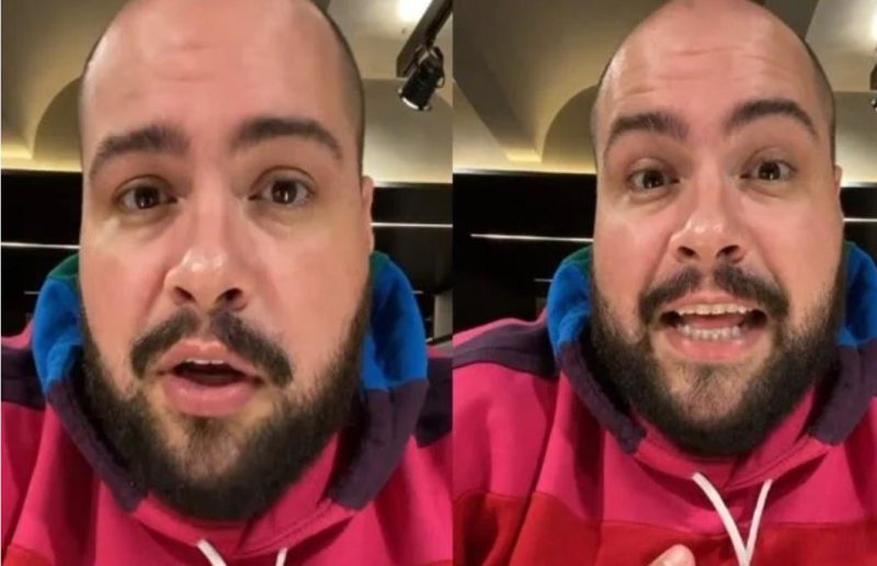 Tiago Abravanel gravou um vídeo em suas redes sociais explicando a polêmica – Foto: Reprodução/ Instagram
