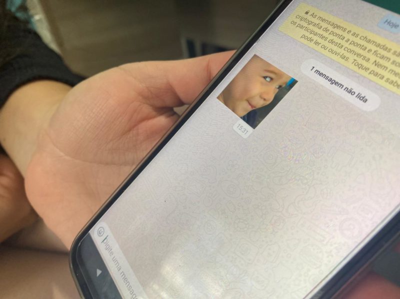 Mensagem recebida por esposa resultou em agressão (Imagem ilustrativa)- Foto: Reprodução/ND