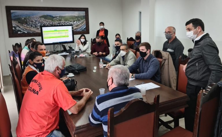 Defesa Civil fez balanço sobre cidades atingidas pela chuva – Foto: Defesa Civil de SC/Divulgação