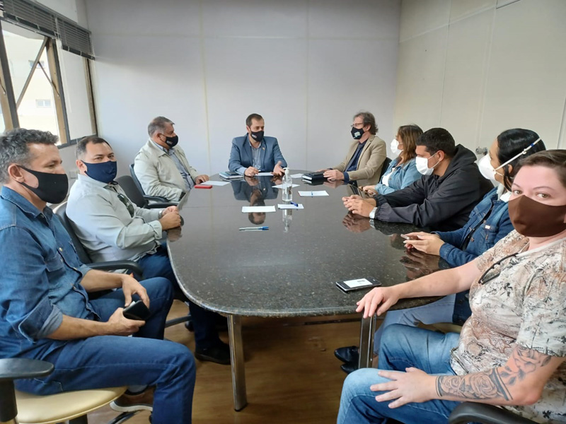 Reunião SES e trabalhadores do Samu