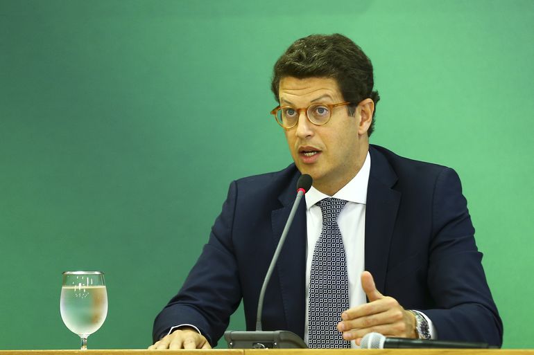 Ato de exoneração de Salles deve ser publicado ainda nesta quarta (23) no Diário Oficial da União – Foto: Marcelo Camargo/Agência Brasil/ND
