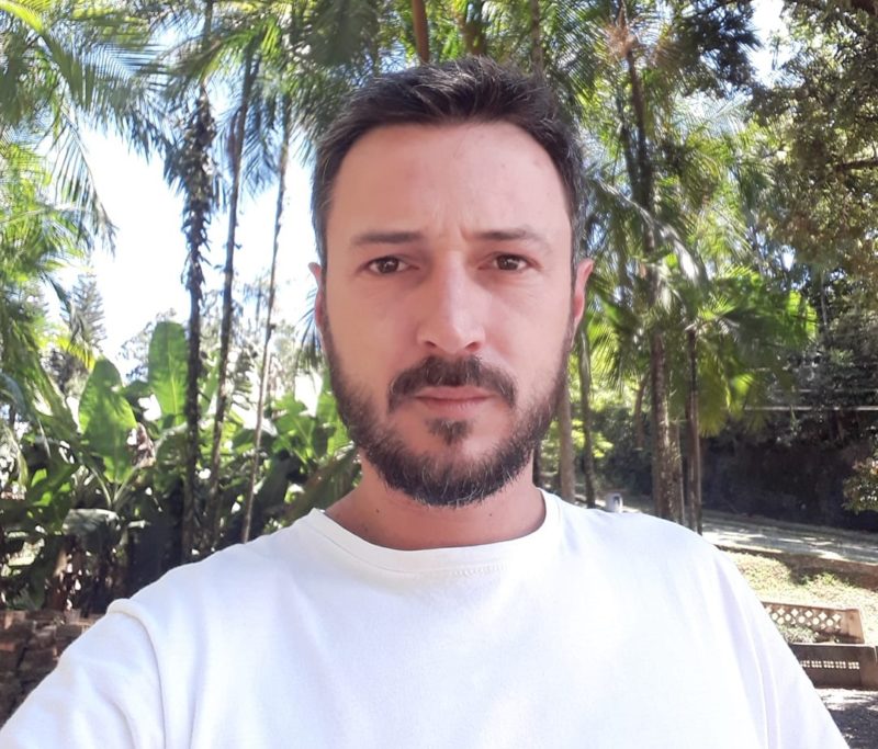 Rodrigo Anzini Correa, de 36 anos, morreu em um acidente na noite desta quarta-feira (9) em Blumenau – Foto: Reprodução/Redes Sociais