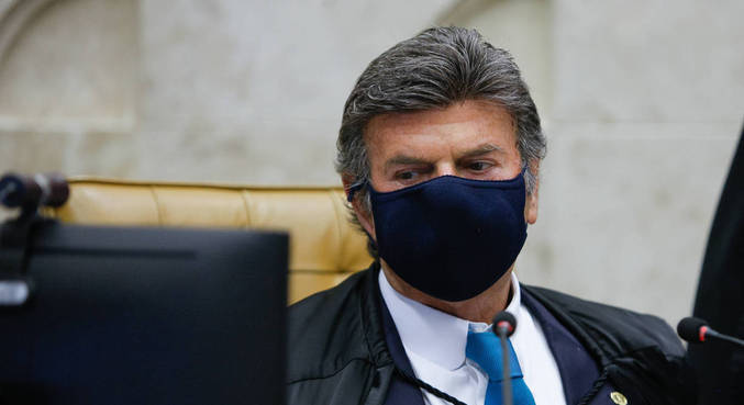 Presidente do STF, Luiz Fux, vai julgar ações sobre a realização da Copa América no país esta quinta (10) – Foto: Fellipe Sampaio /SCO/STF