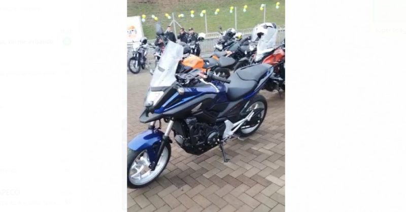 Motociclieta que ser&aacute; utilizada por Bolsonaro j&aacute; est&aacute; pronta. – Foto: Branca Rubas/Divulga&ccedil;&atilde;o/ND