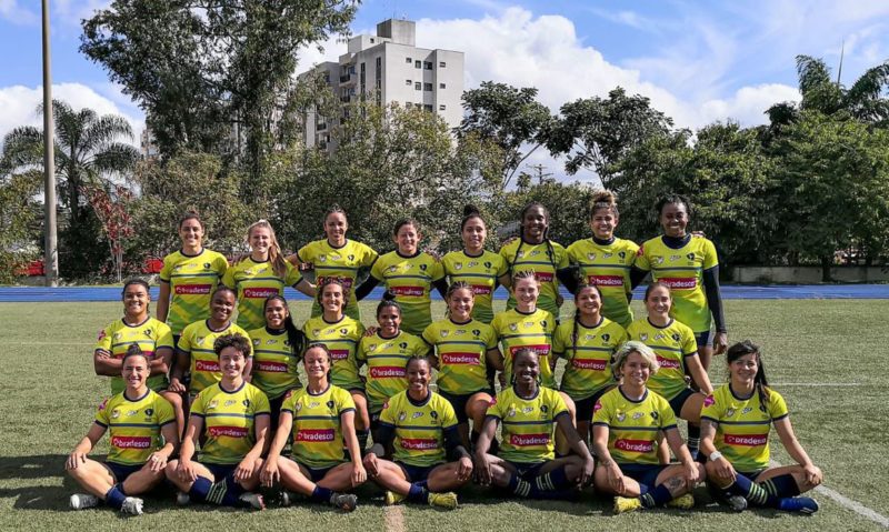 Sele&ccedil;&atilde;o feminina brasileira de r&uacute;gbi j&aacute; foi convocada para T&oacute;quio – Foto: Divulga&ccedil;&atilde;o/CBRu