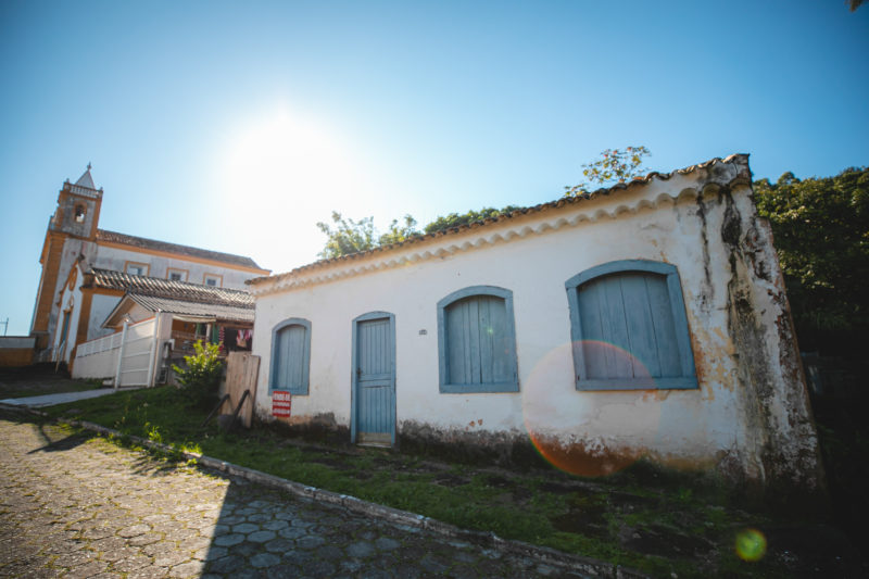 Primeira casa construída em Ribeirão da Ilha – Foto: José Somensi Fotografia/ND