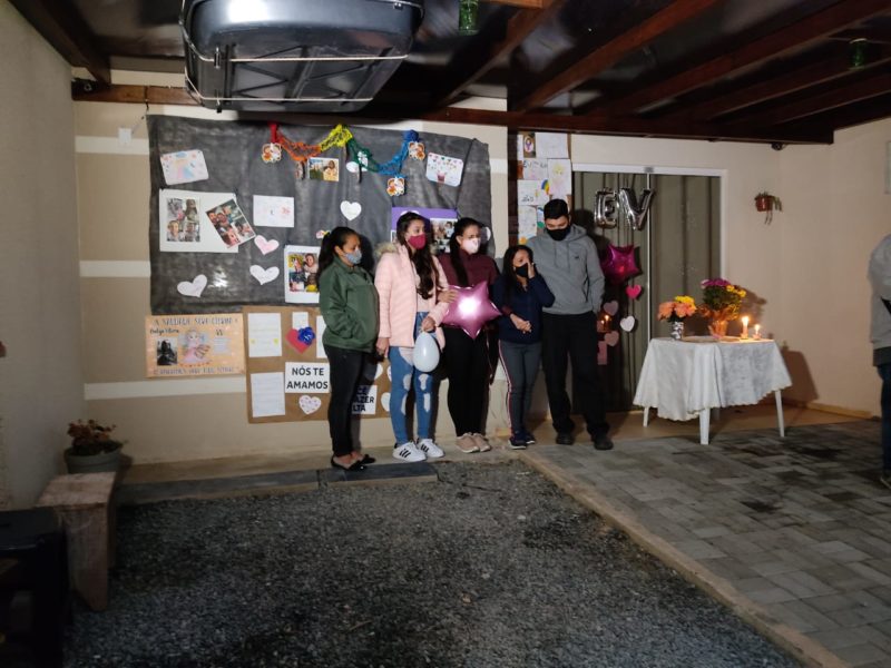 Sofrimento e recordações – Foto: Dani Lando/NDTV Record Joinville