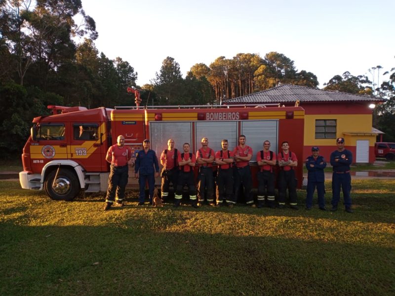 Centro de Treinamento em Laguna é referência em incêndio em locais confinados no Estado – Foto: Divulgação/Corpo de Bombeiros/ND