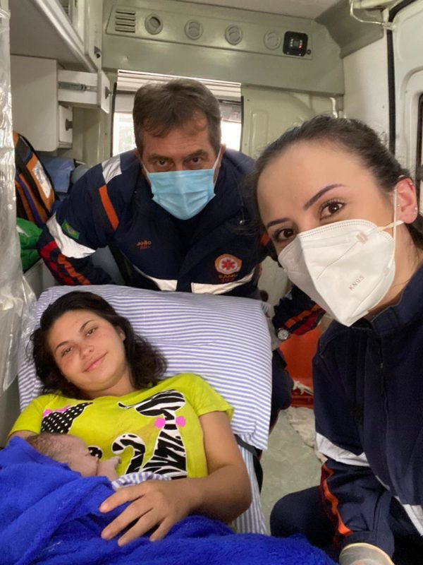 parto dentro da ambulância
