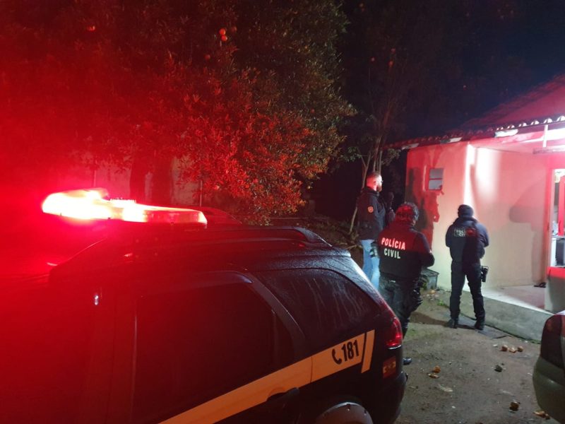 Até o momento 10 pessoas foram presas na operação que visa o combate ao tráfico de drogas no Sul do Estado – Foto: Polícia Civil/ND