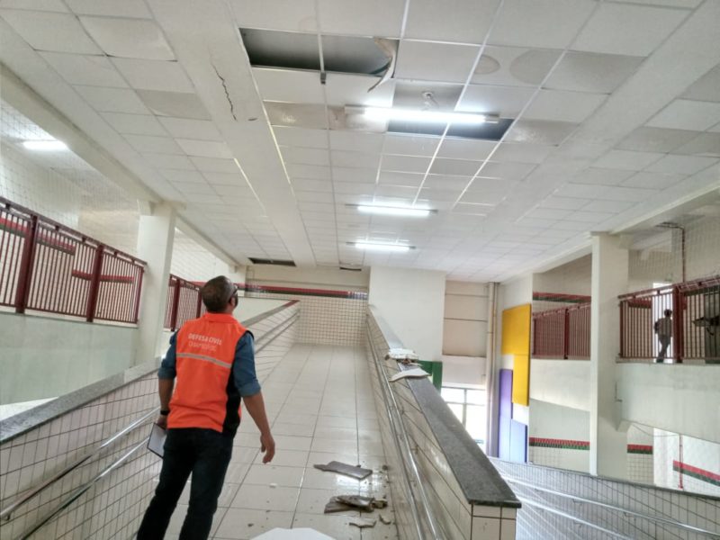 Danos foram verificados pela Defesa Civil – Foto: Defesa Civil Municipal/Divulgação/ND