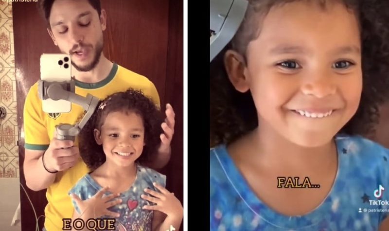 Vídeo de pai motivando a filha viralizou na última semana