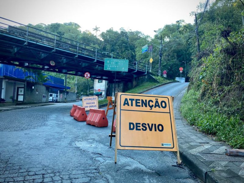 Túnel da Ponte de Ferro será fechado nesta sexta (11) e sábado (12) em Blumenau – Foto: Giulia Venutti/NDTV