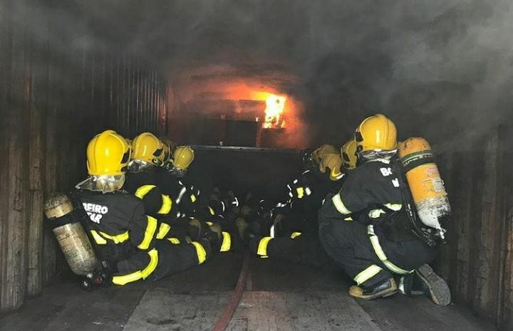 Treinamentos ocorreram nos meses de maio e junho e contaram com 110 participantes – Foto: Divulgação/Corpo de Bombeiros/ND
