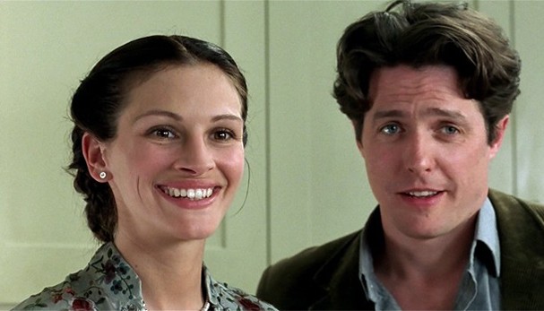 Julia Roberts e Hugh Grant em Notting Hill – Foto: Divulgação ND