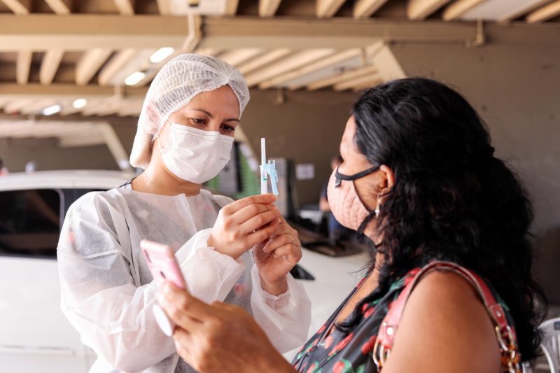 Quase 100 mil pessoas não completaram a imunização com a segunda dose em Santa Catarina – Foto: João Viana/Semcom/Divulgação/ND