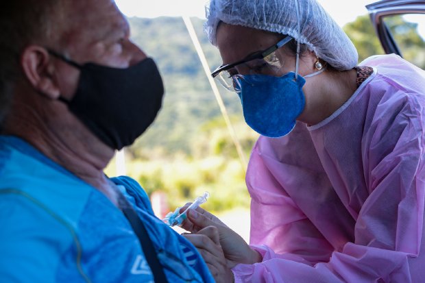 SC atinge marca de 3 milhões de doses aplicadas – Foto: Mauricio Vieira/Secom