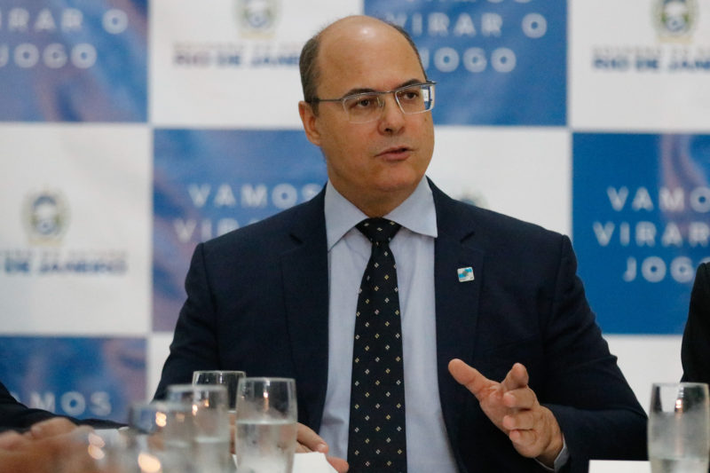 O ex-governador do Rio de Janeiro, Wilson Witzel, presta depoimento na CPI da Covid nesta quarta (16)&nbsp; – Foto: Fernando Fraz&atilde;o/Ag&ecirc;ncia Brasil/ND